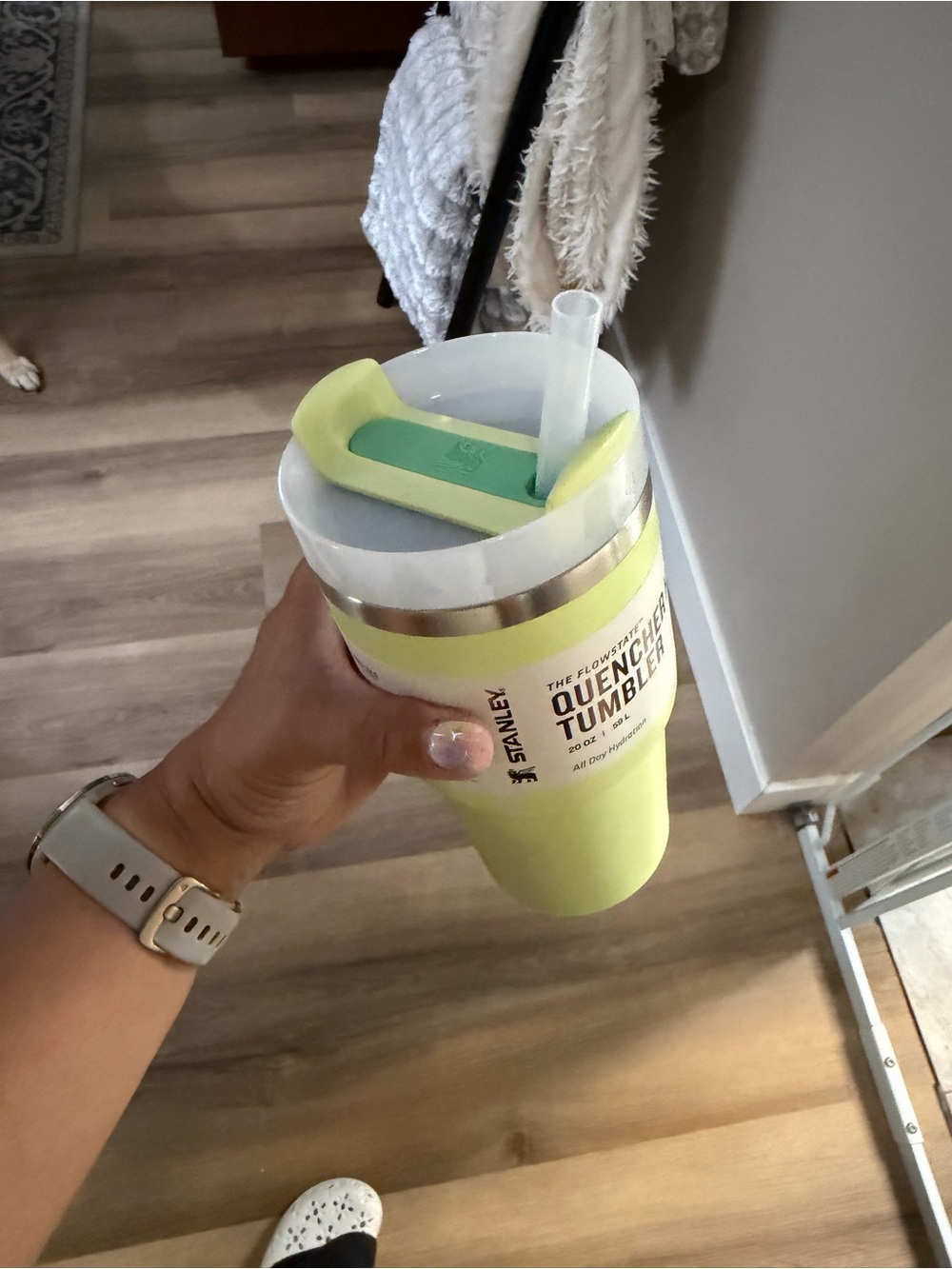 Stanley Quencher H2.0 Tumbler in Lime - Picture 2 of 4